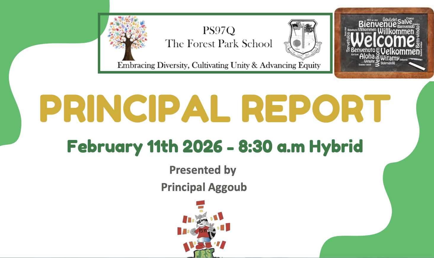 Principal Report for Feb 20226