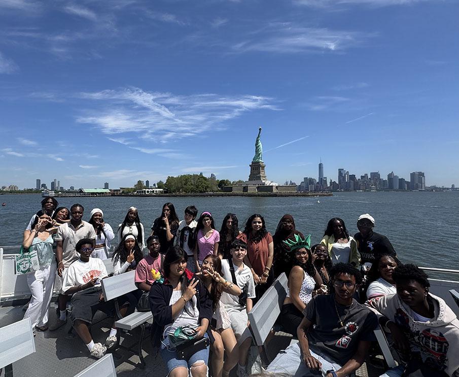 CMSA students visit NYC as part of the CYSP program