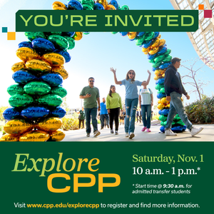 Cal Poly Pomona’s Explore CPP Open House - image for web