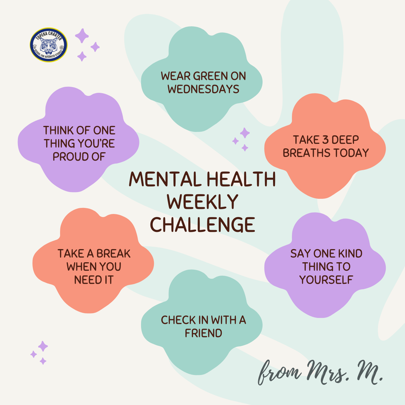 mental health resources flyer