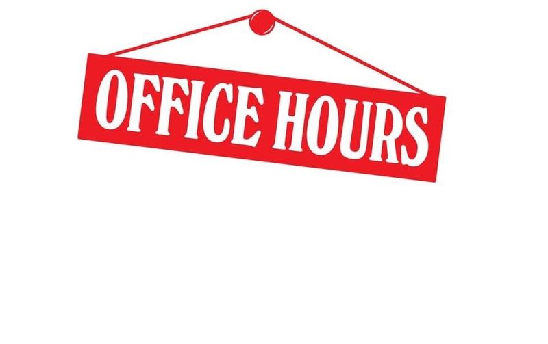 office hours sign