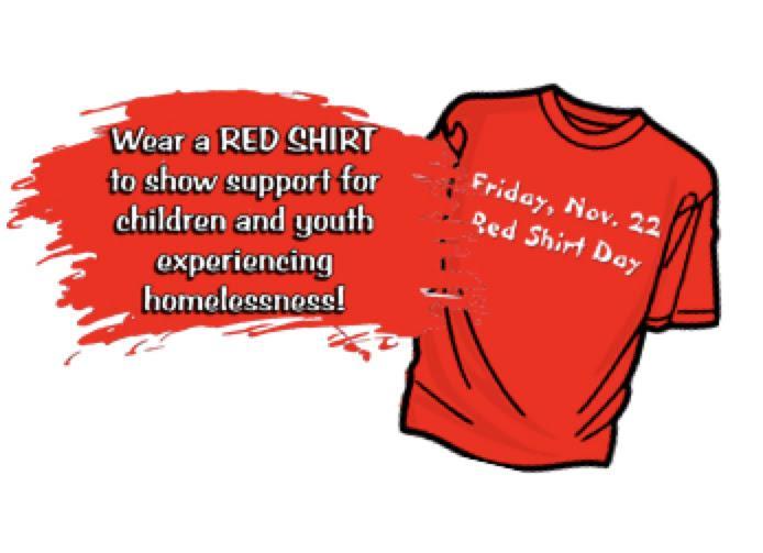 Red Shirt Day To Be Observed on Friday, November 22, 2019 Featured Photo