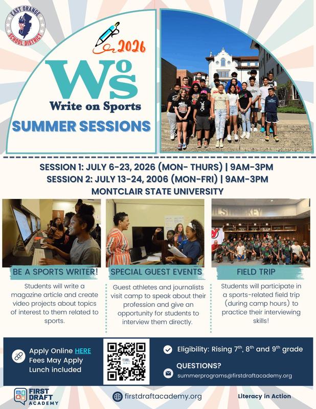 Write on Arts Summer Session Montclair State University