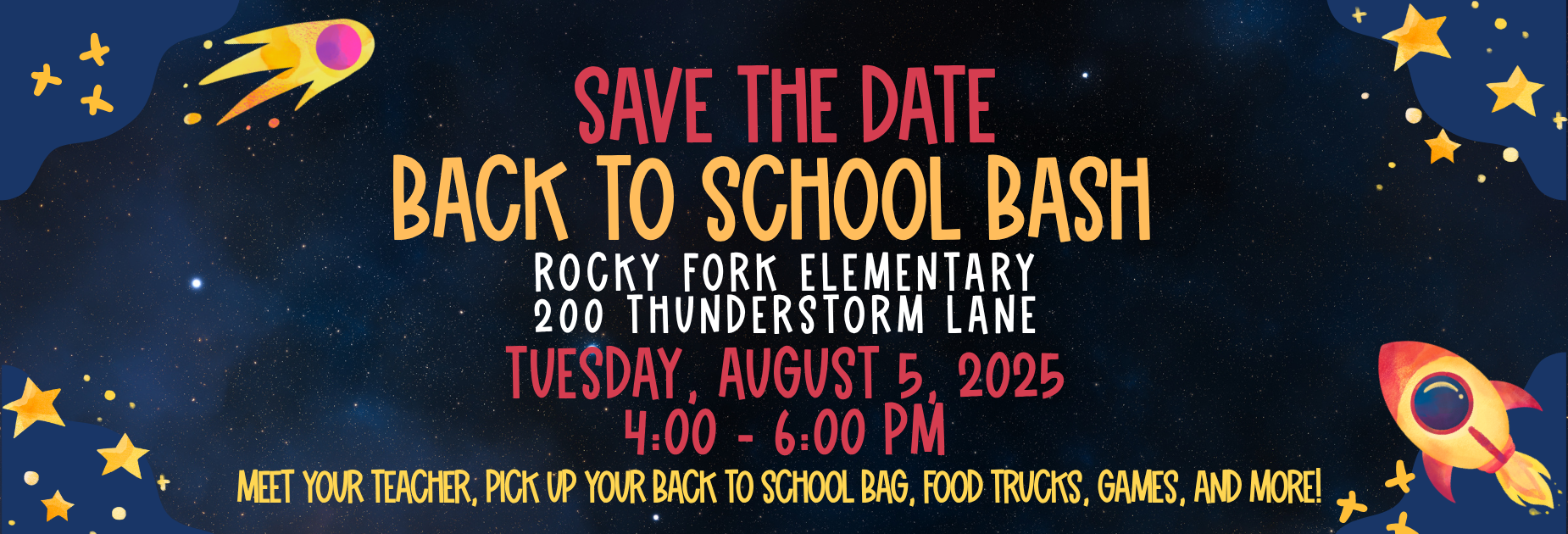 back to school bash