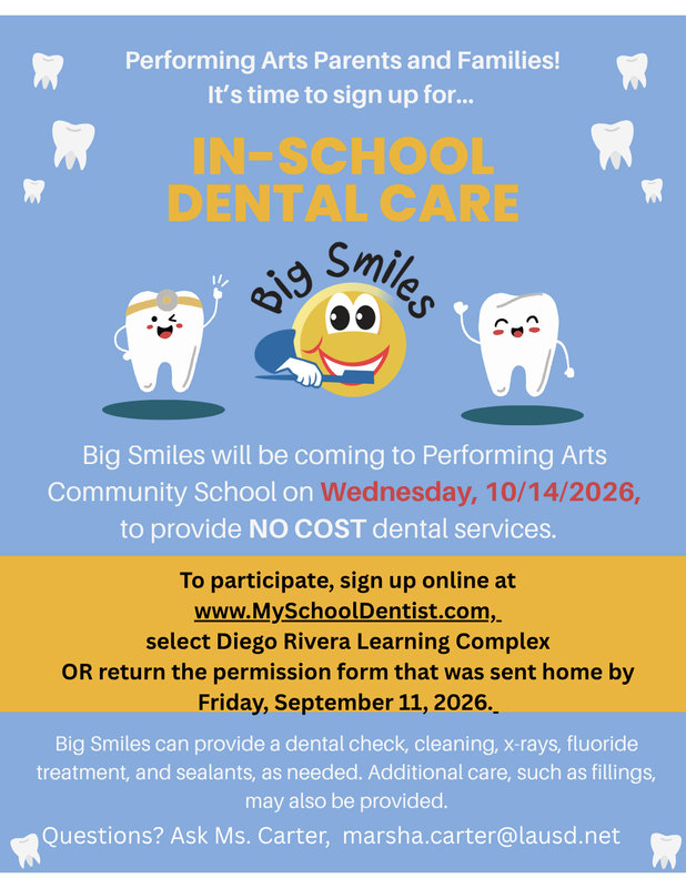 Dental Services at School! | Servicios dentales en la escuela Featured Photo