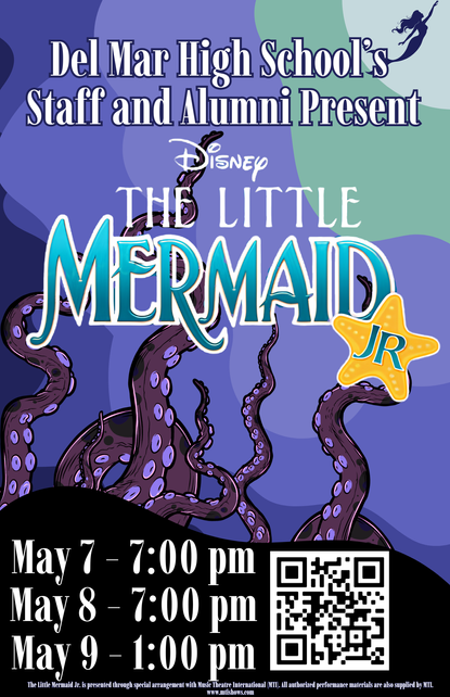 del mar presents the little mermaid jr musical