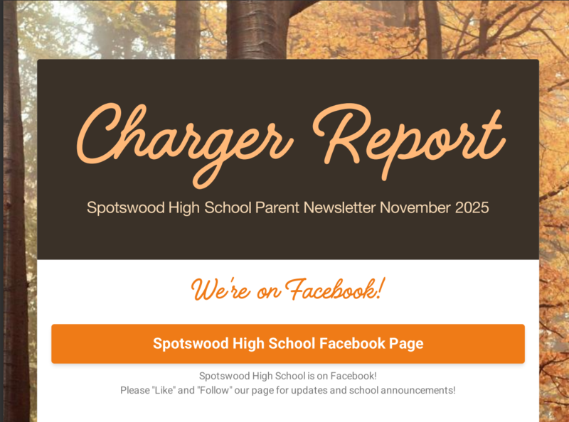 SHS Parent Newsletter November 2025