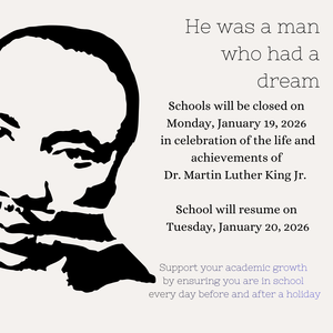 School Closed - 1/19/26