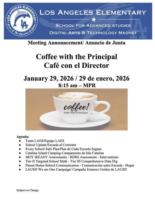 1.29.26 Coffee w/ the Principal Flyer