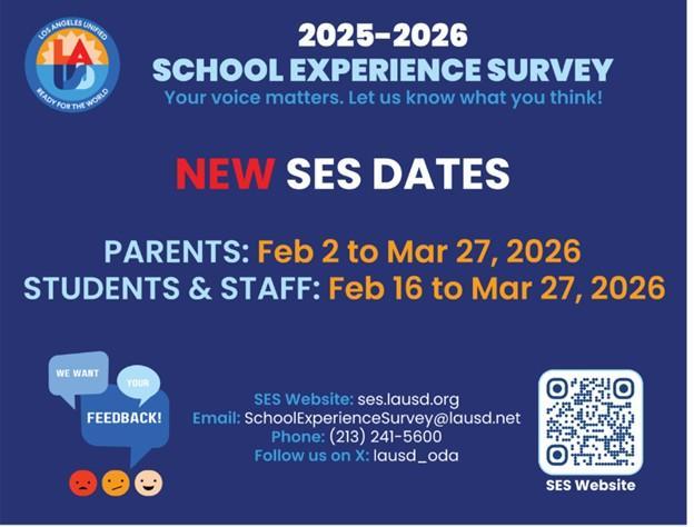 2025-2026 School Experience Survey