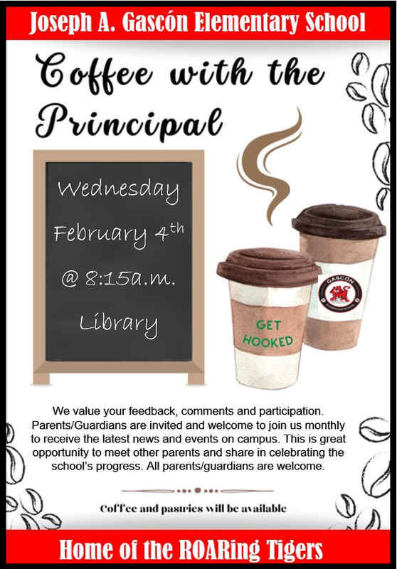 Coffee with the Principal Flyer