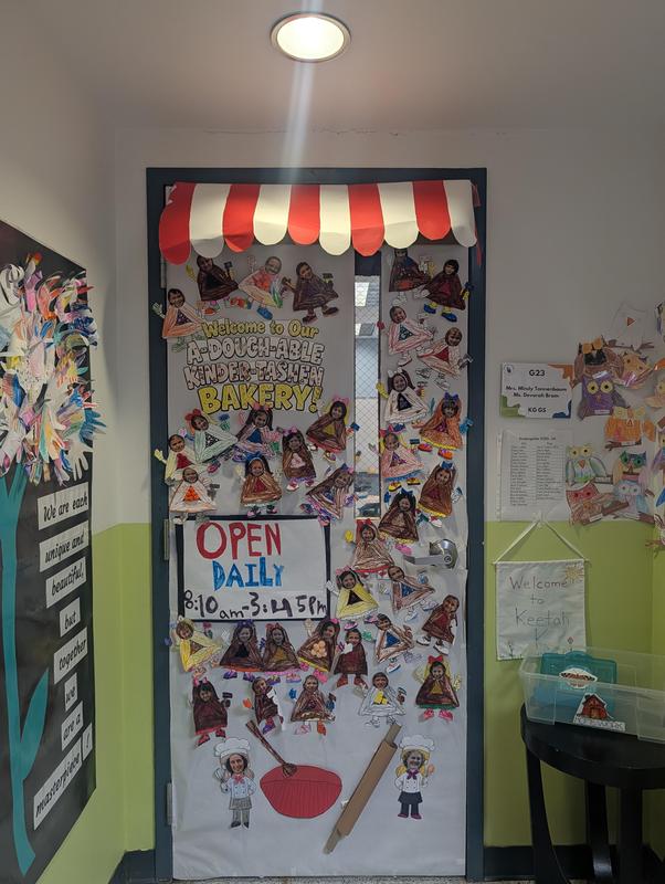 Doors Decorated for Adar