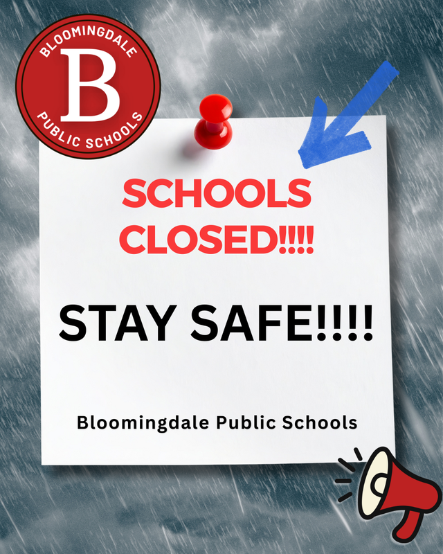 Due to the predicted inclement weather, the BPSNJ School District will be closed on Monday, January 26. Stay safe!