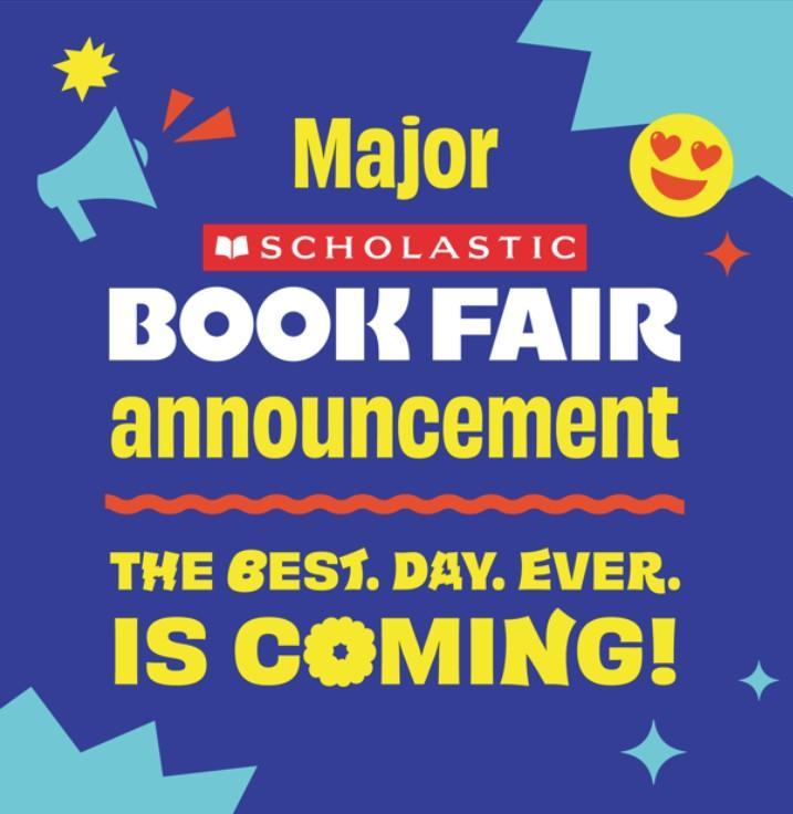 Book Fair Announcement Flyer
