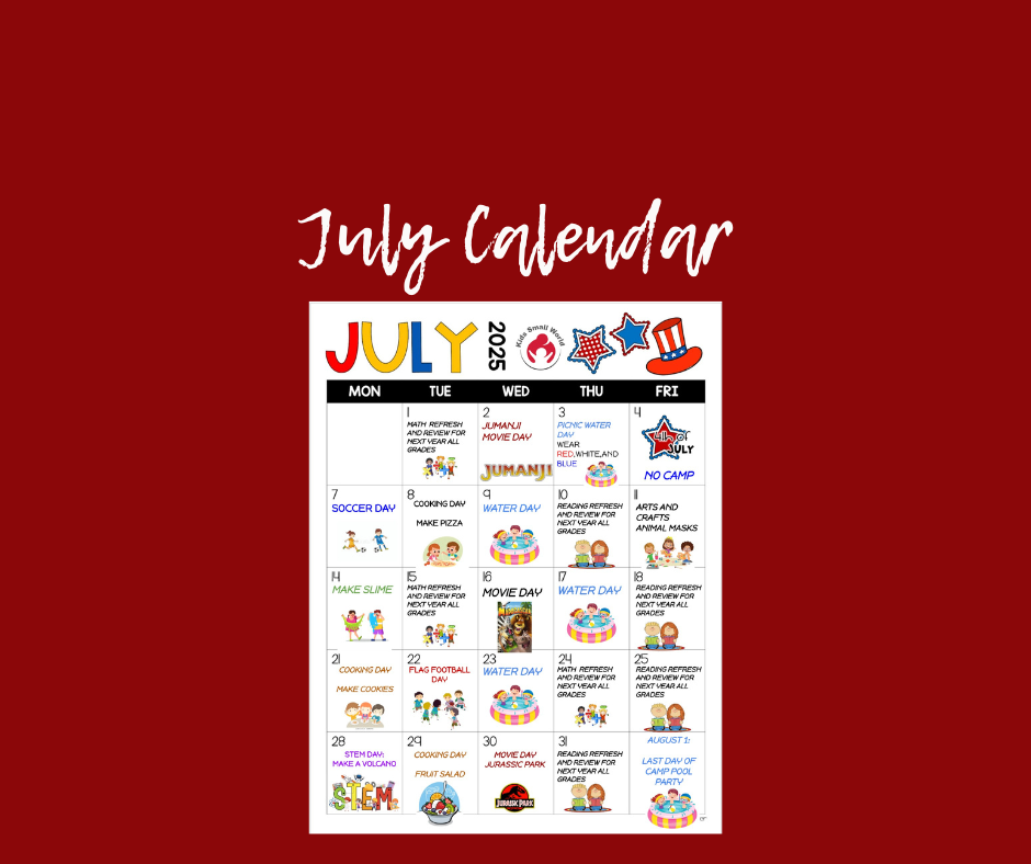 Monthly Calendar Image