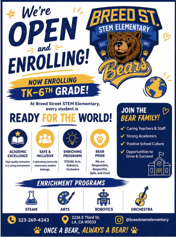 We're open and enrolling.