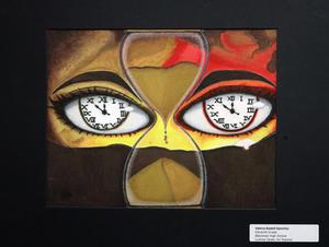 Student artwork on display