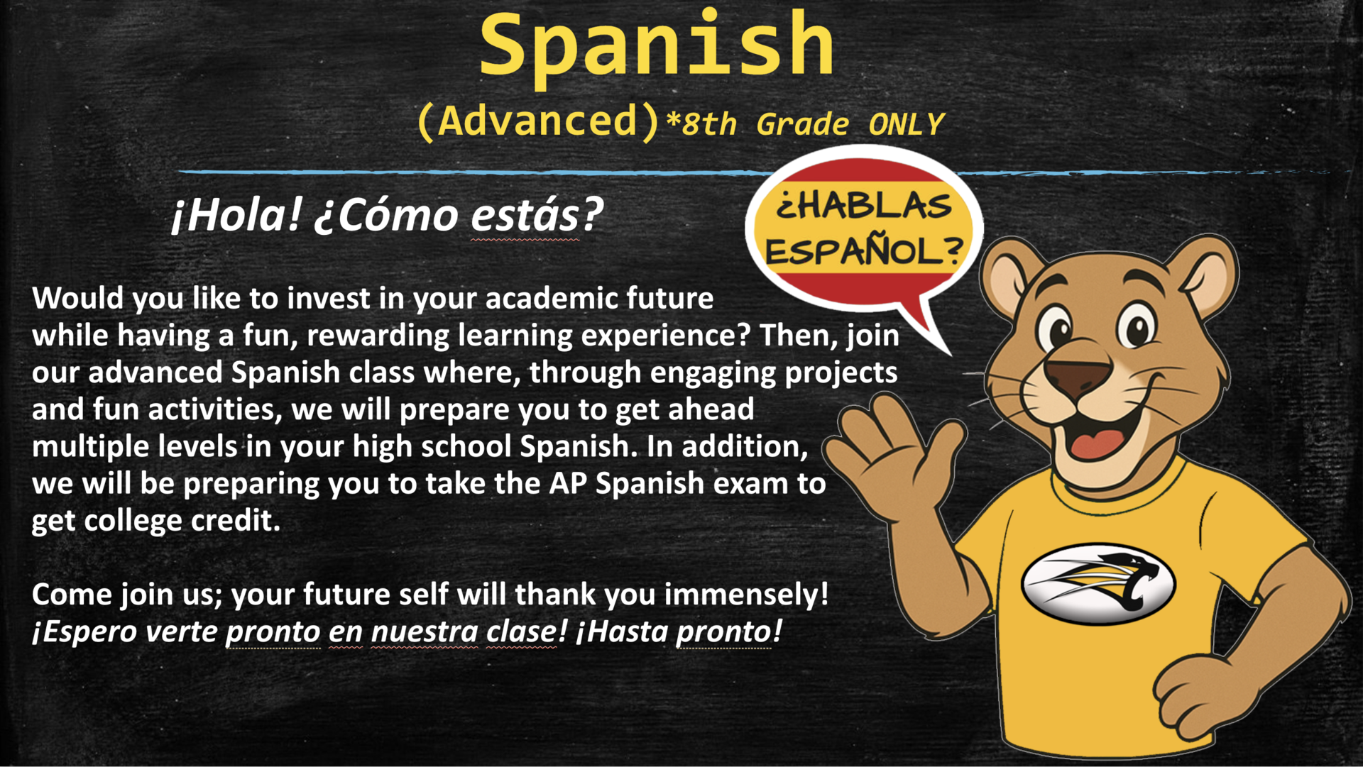 Spanish (Adv.) 26-27