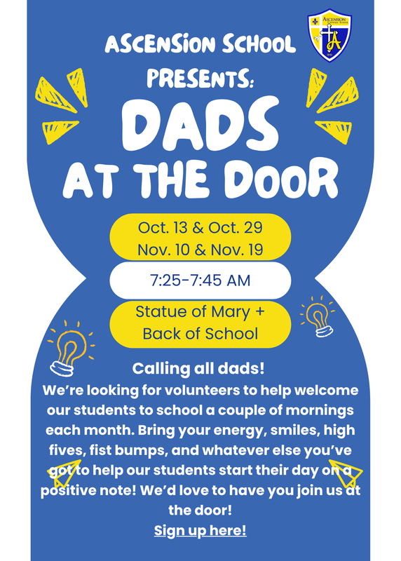 Dads at the door