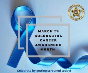 Pike County Sheriff’s Office Colorectal Cancer Awareness News