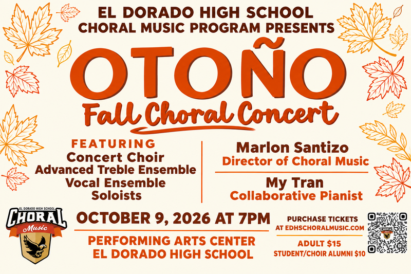 Otono Fall Choral Concert - click here for details Thumbnail Image