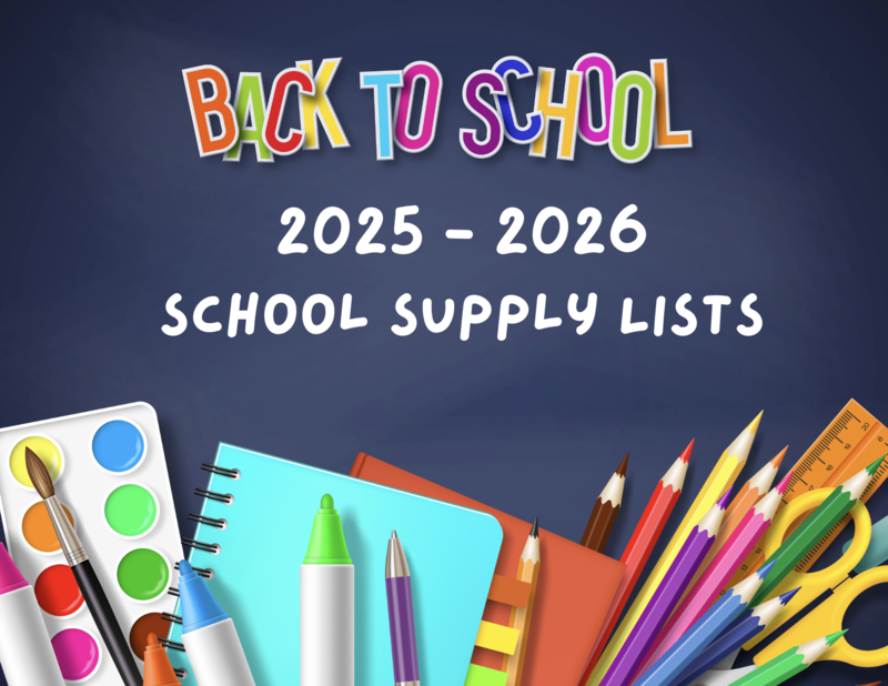 School supply lists Featured Photo