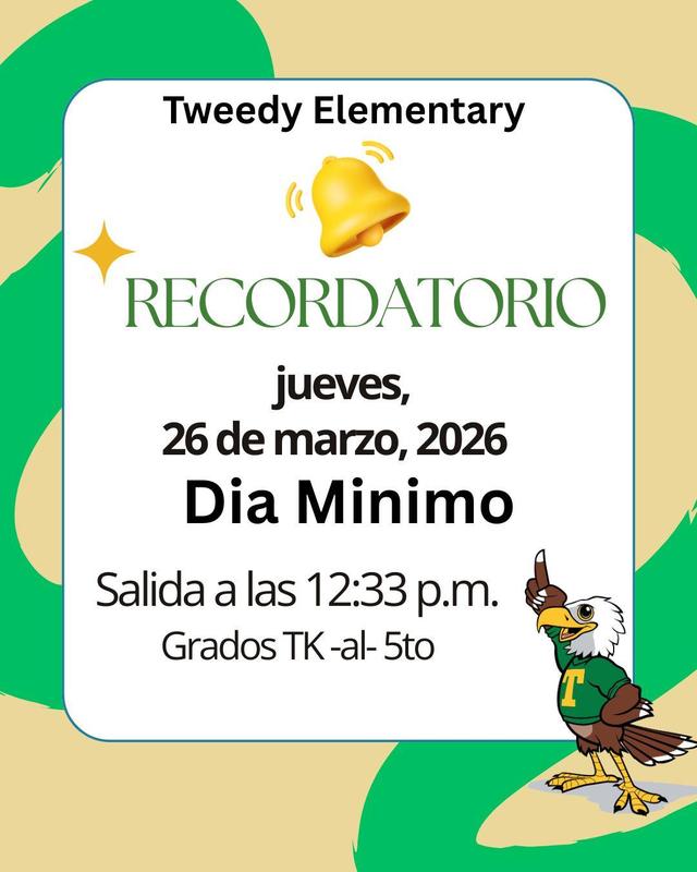 Minimumd day flyer for parents in spanish