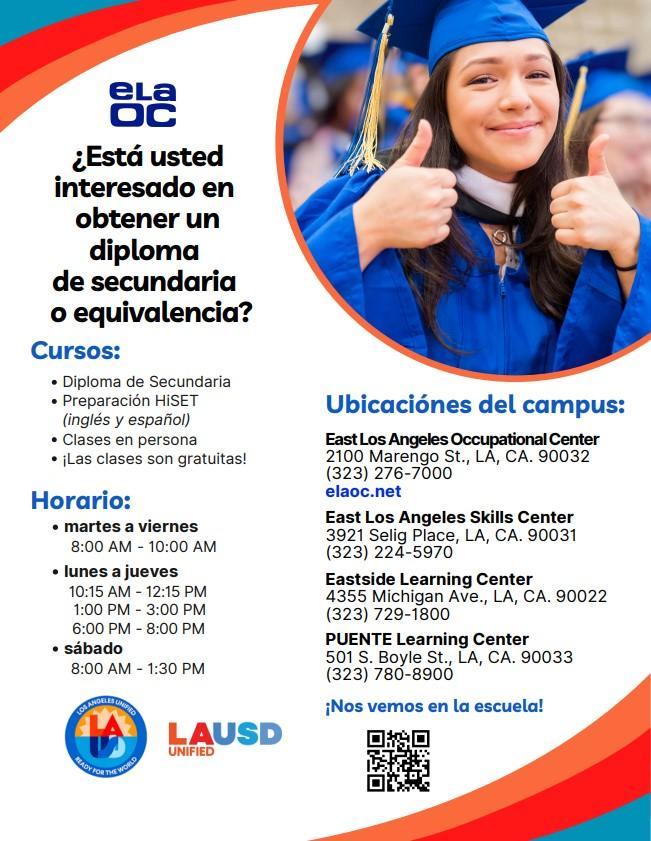 Academic Spanish Flyer