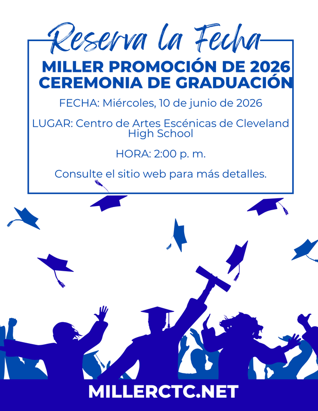Folleto de graduación