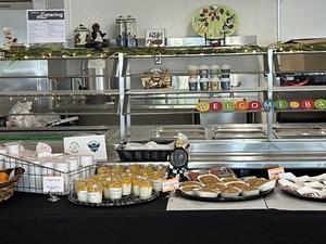 Image of Food Sampling Display