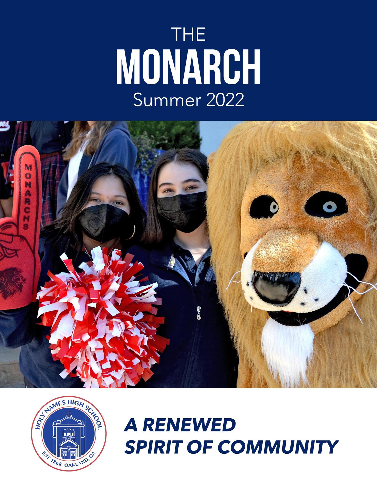 Monarch Magazine Alumnae Holy Names High School