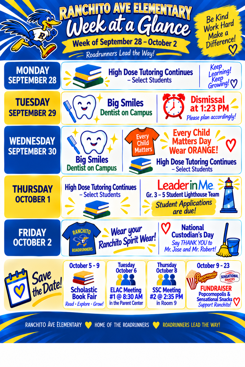 Week at a Glance