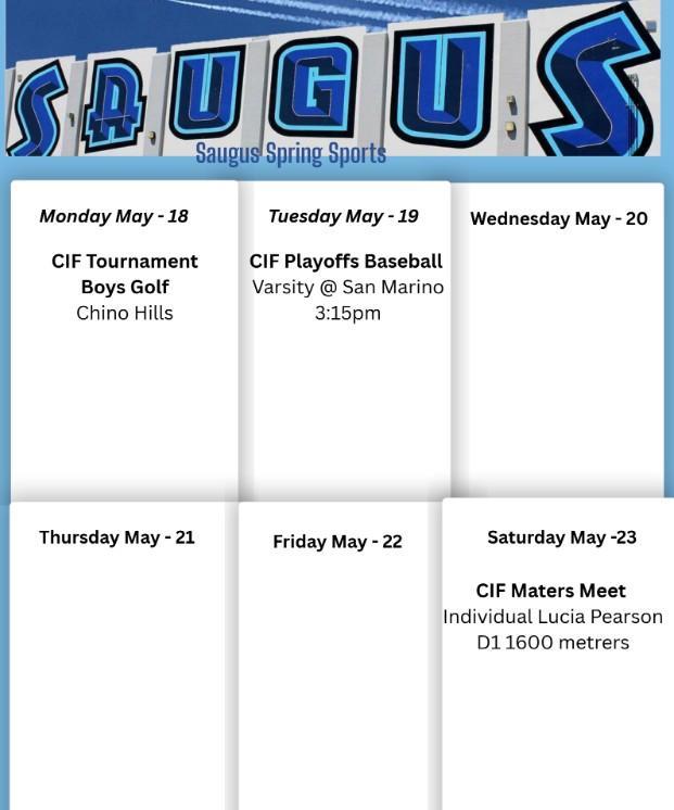 Sports this Week!