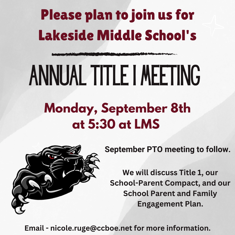 Title I Meeting
