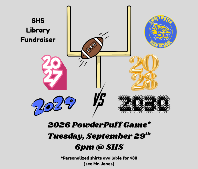2026 PowderPuff Flyer for Tuesday, September 29th