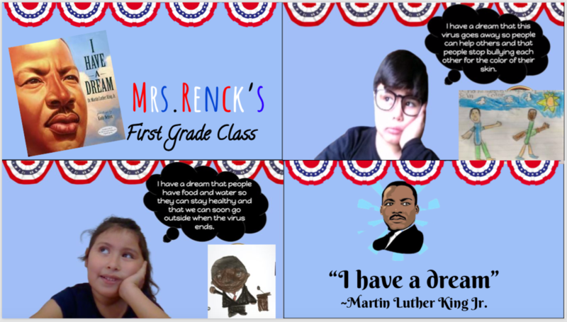 I have a dream students collage