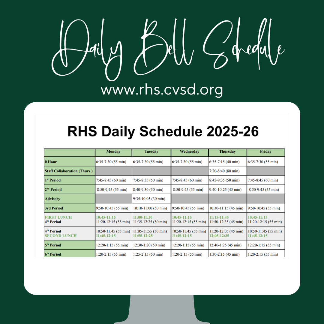 Daily Bell Schedule 2025-2026 Image