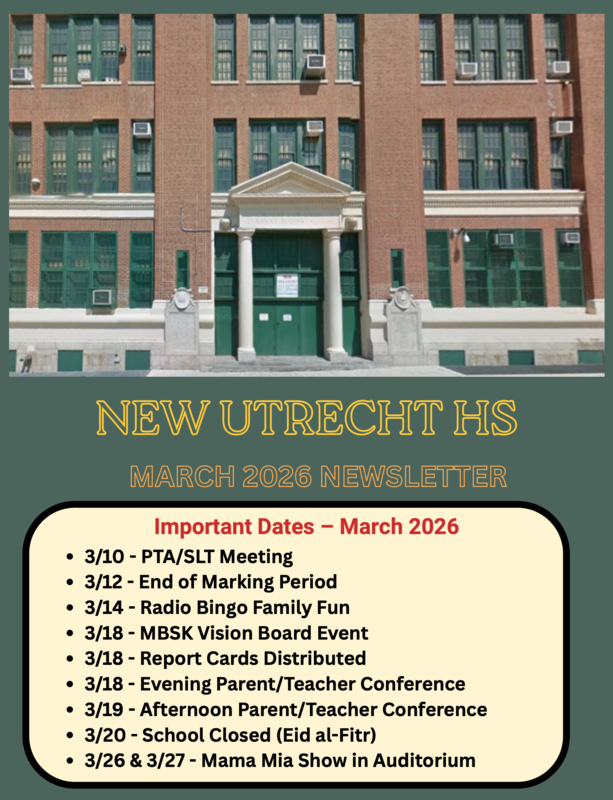 NUHS March 2026 Newsletter