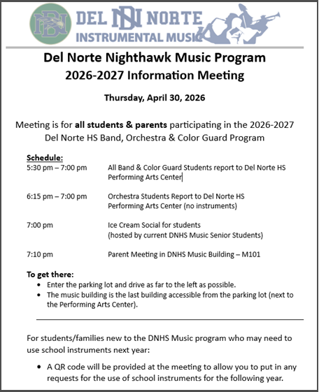 music info night 26/27