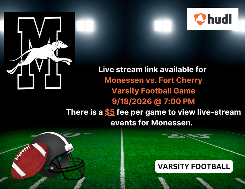 Varsity Football vs. Fort Cherry 9/18/26 @ 7:00 PM Featured Photo