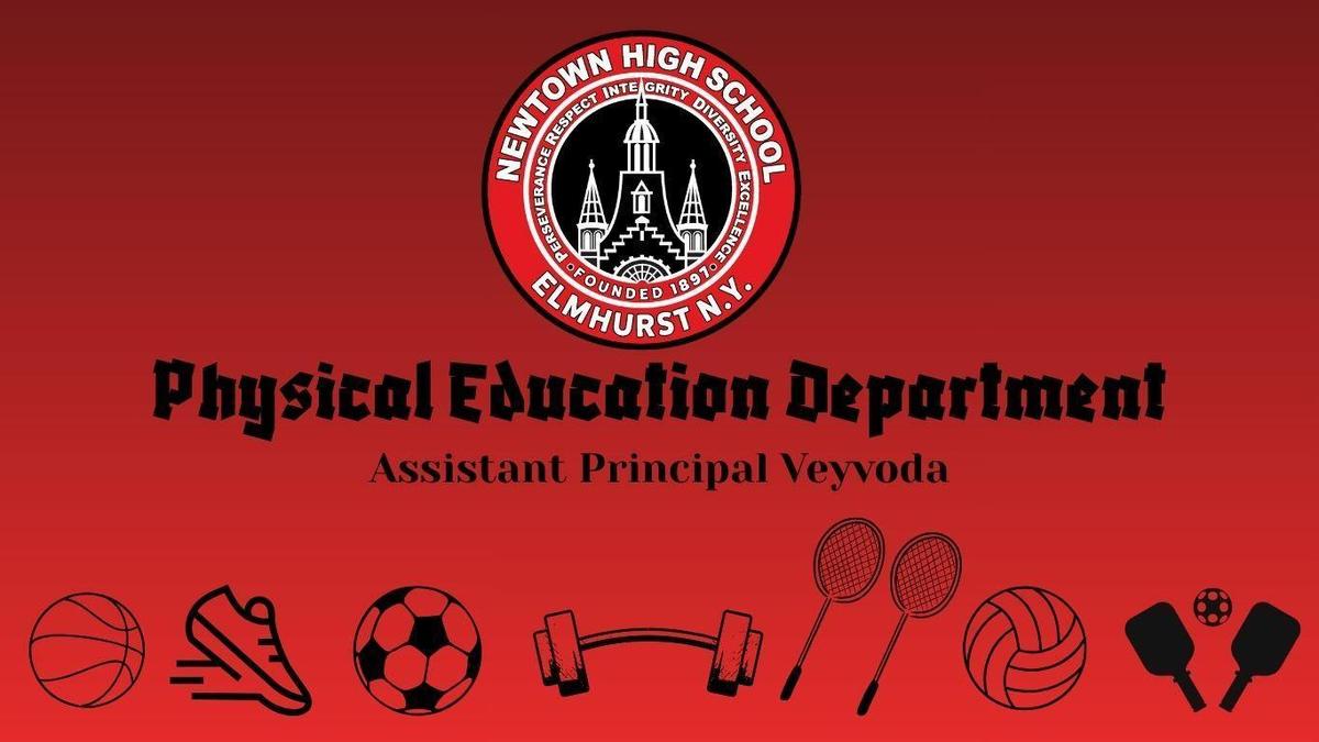 phys ed department banner