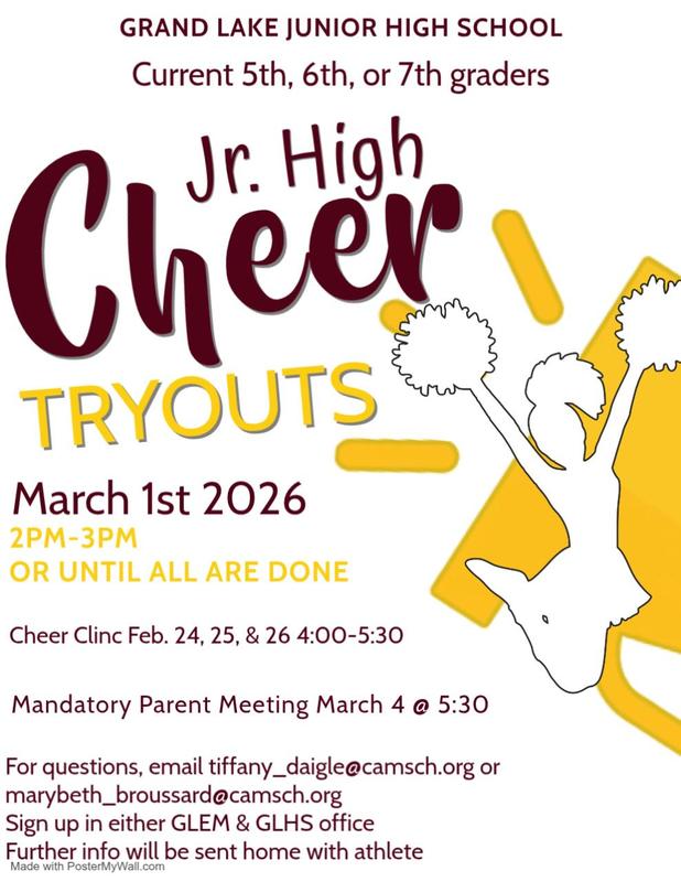 Jr High cheer tryouts