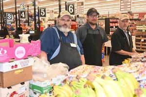 Pike County Sheriff Bryant “Wally” Jones and Chief Deputy Damian Gatlin recently stopped by McComb Corner Market to recognize Mr. James Rushing for an incredible milestone—25 years with the company