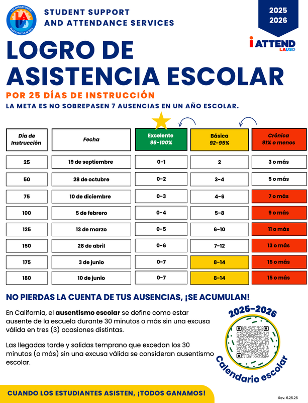 iAttend Spanish