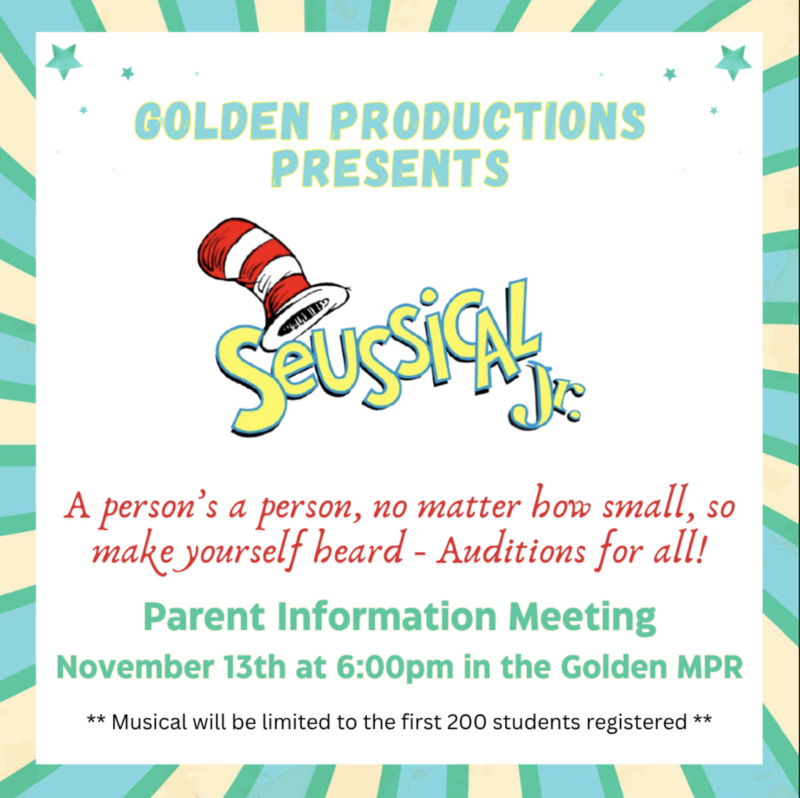 Golden Productions Presents: Seussical Jr.