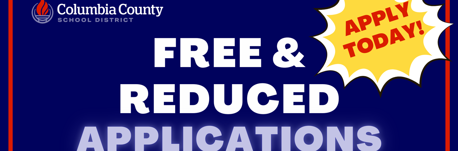 Text about submitting reduced applications online at a specific website.