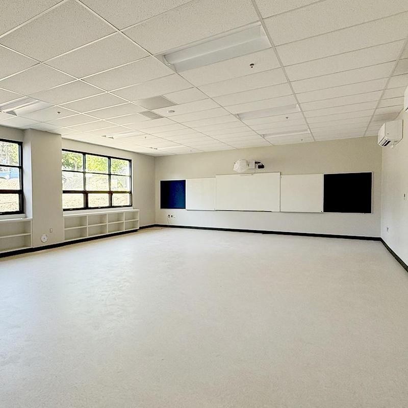 Classroom in new addition