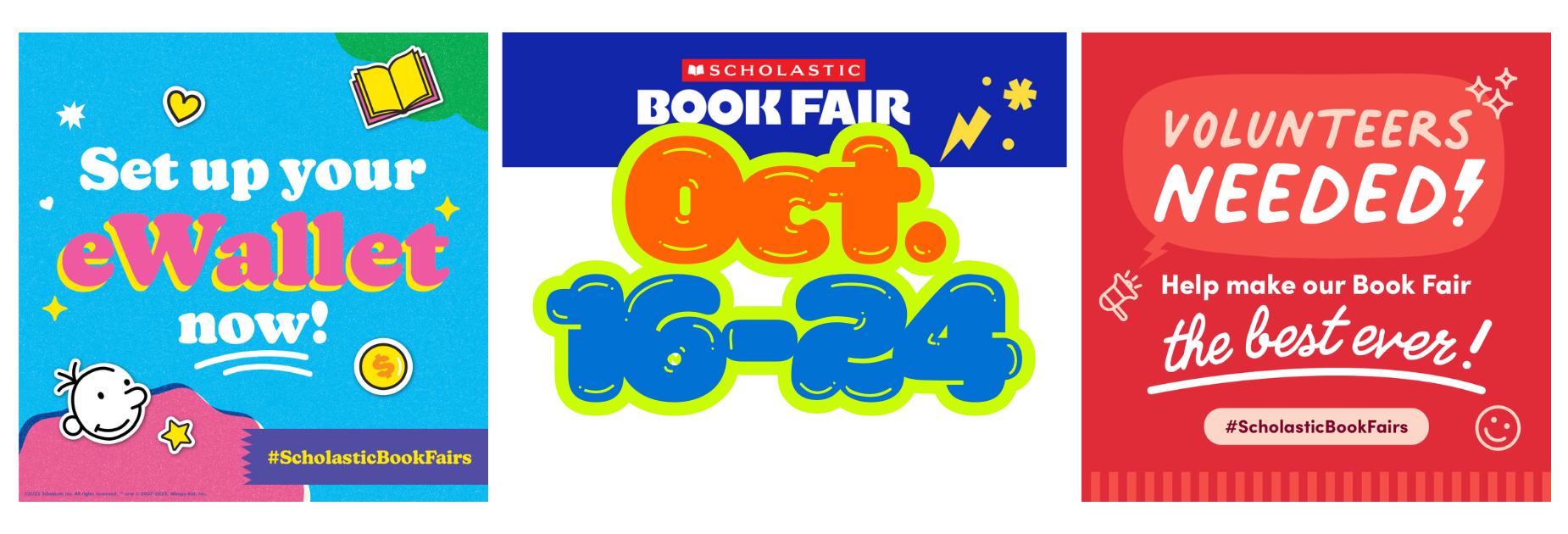 BOOK FAIR Oct. 16-24
