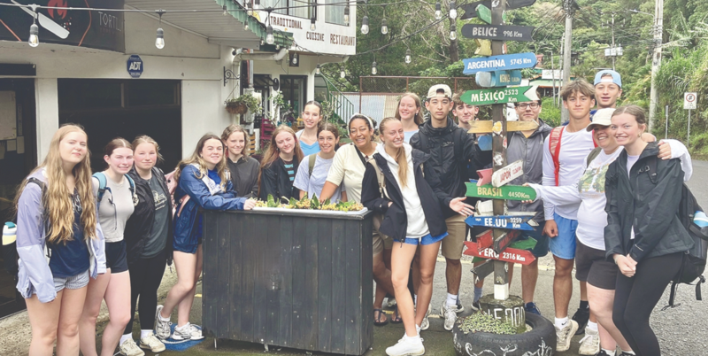 WHS Student trip to Costa Rica