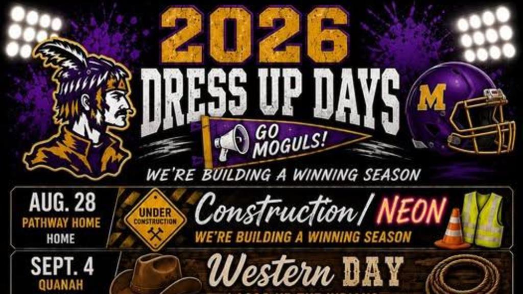 Spirit dress up days